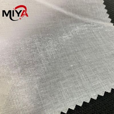 65gsm المنسوجة القابلة للانصهار الربط المزدوج الجانبين HDPE PA طلاء
